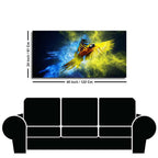 Flying Parrot Premium Canvas Wall Painting Decor Mantra