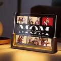 Personalized Photo Night Light Mother's Day Gift for Mom, Acrylic LED Light, Home Decoration - Harshita Craft