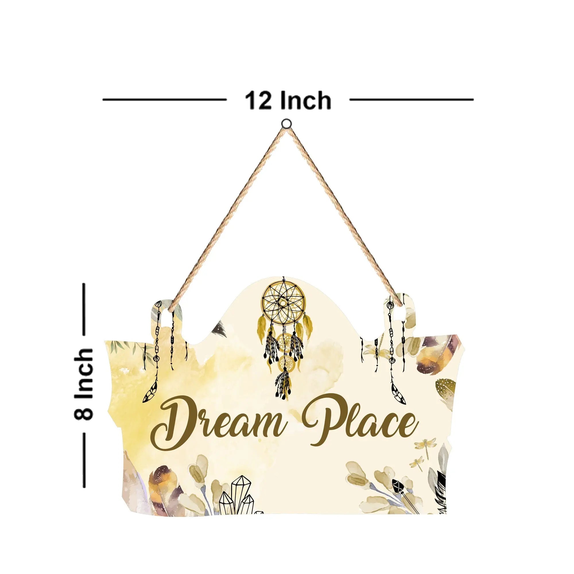 Bedroom Quote Wall Hanger for Home|Office|Living Room|Gift, Wall Decoration - Harshita Craft