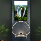 Sonorous Waterfall Acrylic Wall Art DECORMANTRA