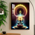 Powerful Energy Chakra Mandla Acrylic Wall Art DECORMANTRA