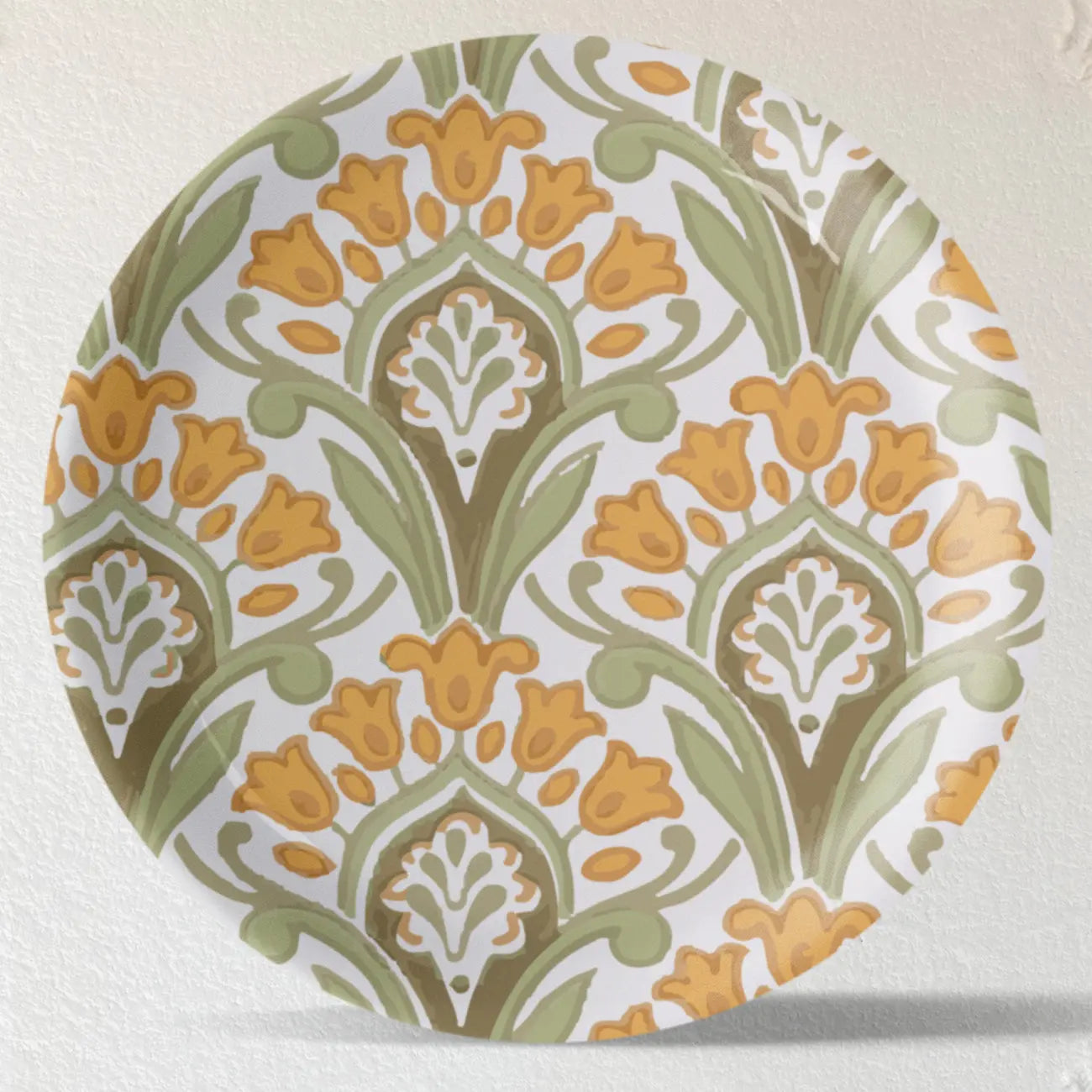 Contemporary Print Wall Plates Set of 4 - Harshita Craft