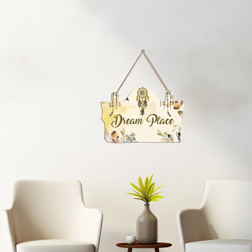Bedroom Quote Wall Hanger for Home|Office|Living Room|Gift, Wall Decoration - Harshita Craft