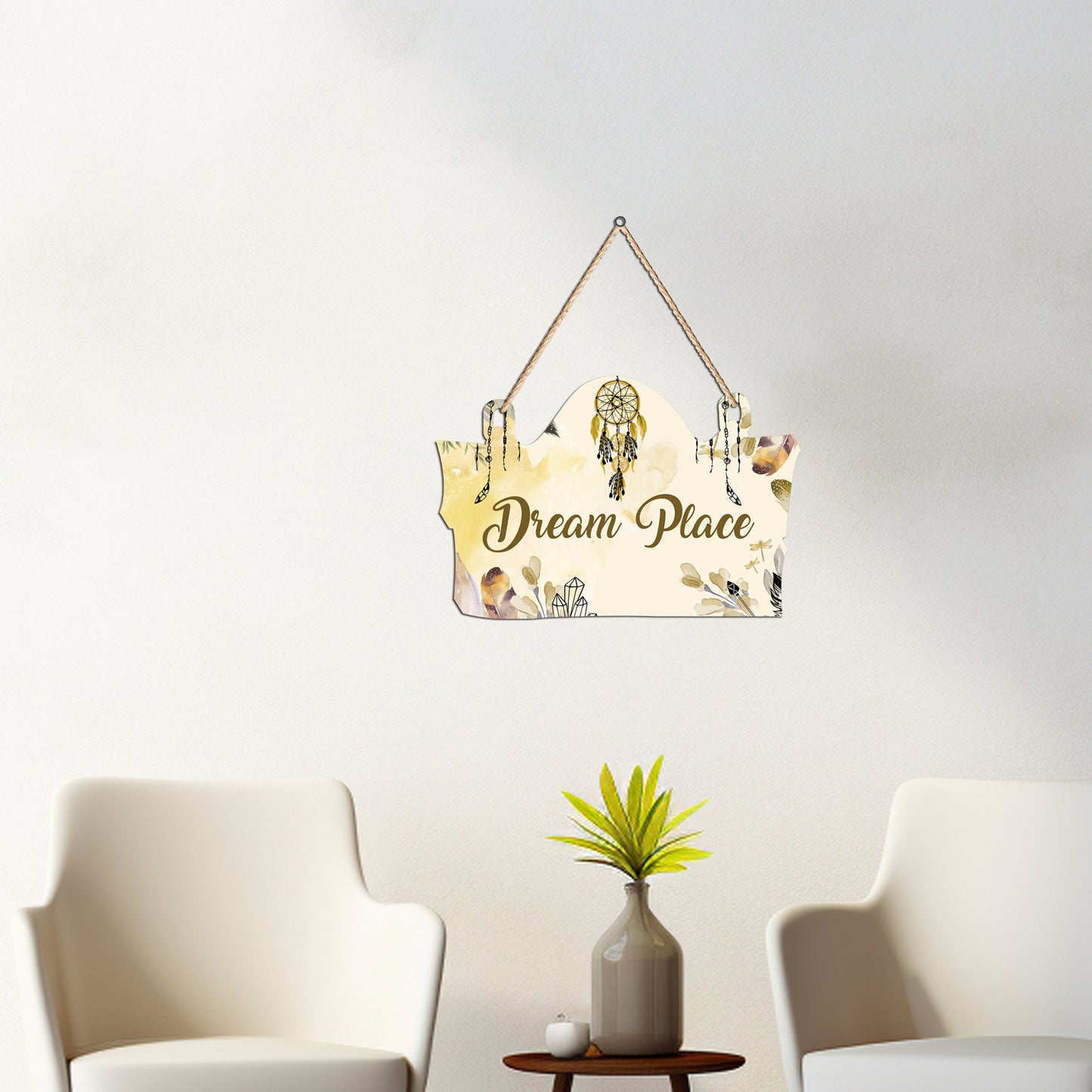 Bedroom Quote Wall Hanger for Home|Office|Living Room|Gift, Wall Decoration