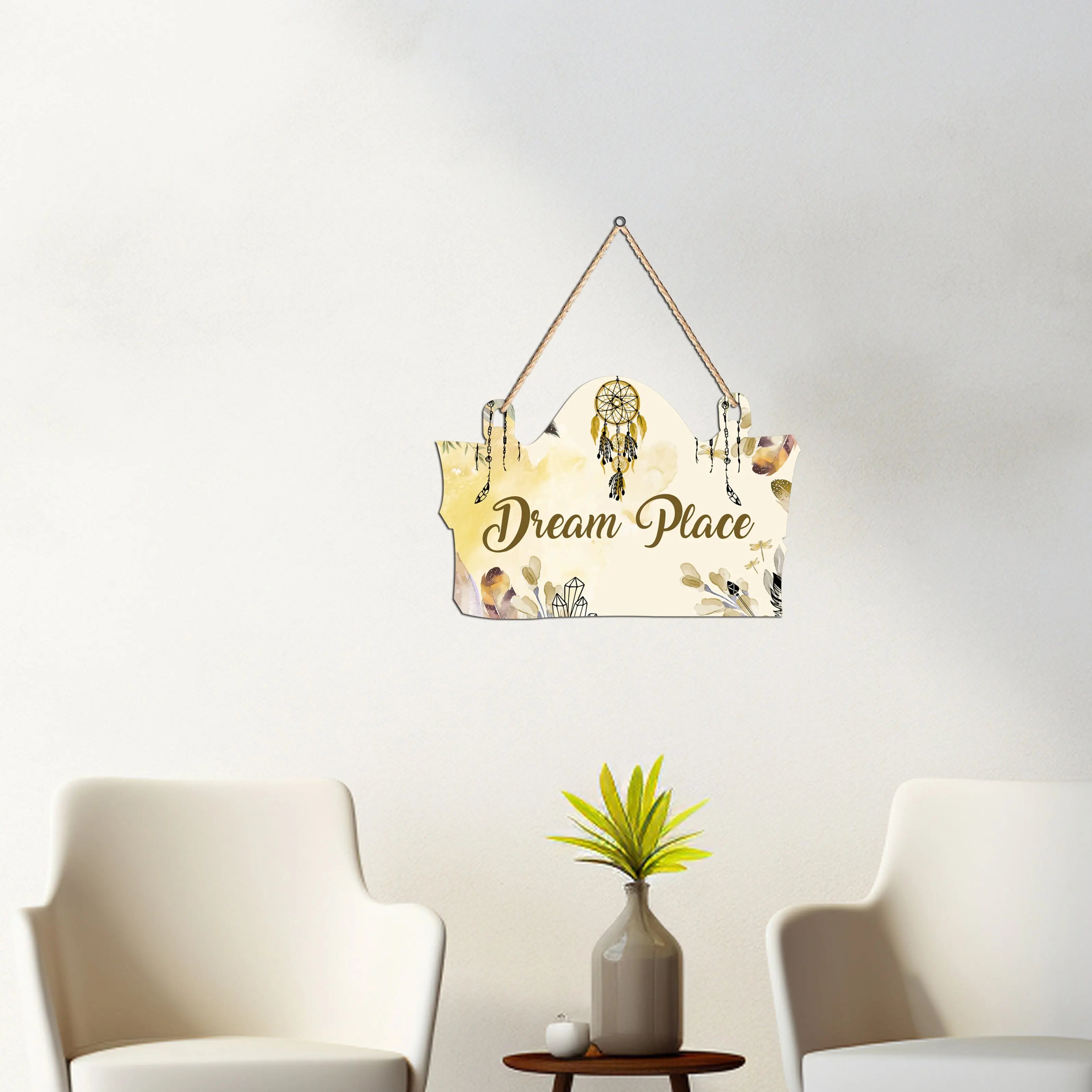 Bedroom Quote Wall Hanger for Home|Office|Living Room|Gift, Wall Decoration - Harshita Craft