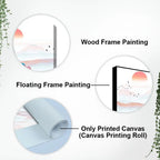 Beautiful Zen Life Scenery Premium Canvas Wall Painting Decor Mantra