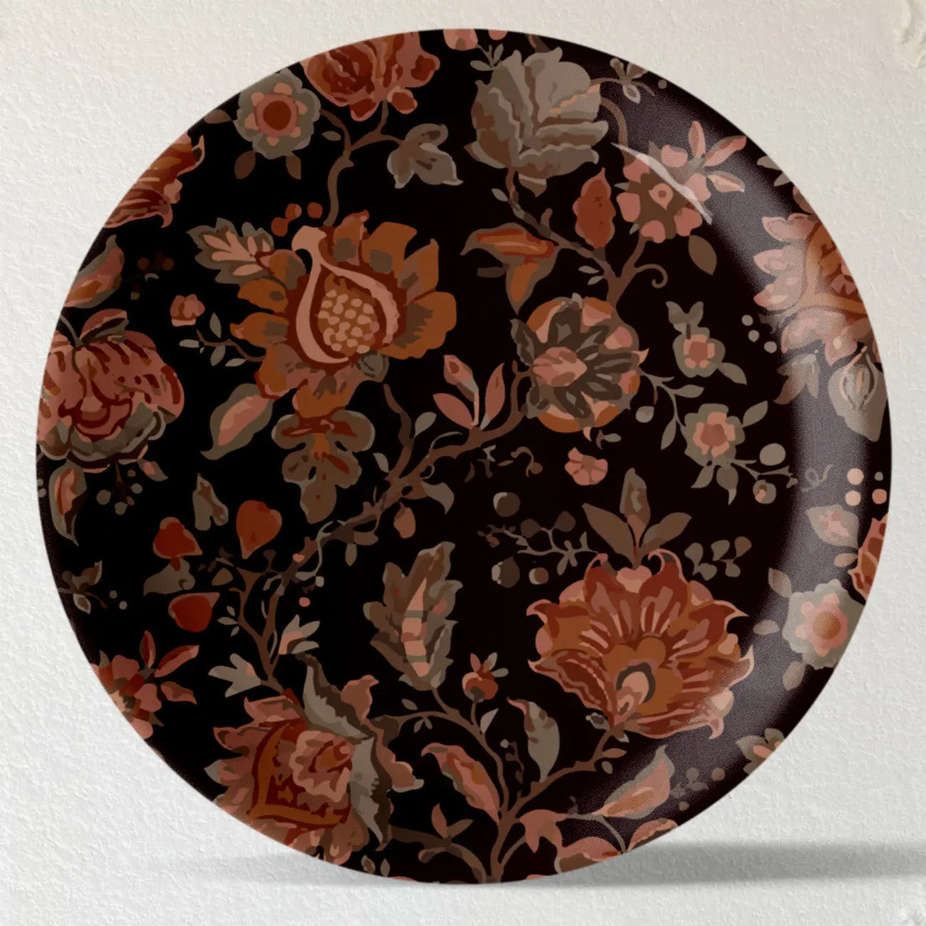 Contemporary Print Wall Plates Set of 4 - Harshita Craft