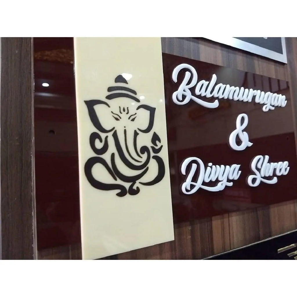 Home Door Name Plate - Decor Mantra 