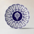 Elegant Blue Pottery Art for Every Space Wall Plate - Harshita Craft
