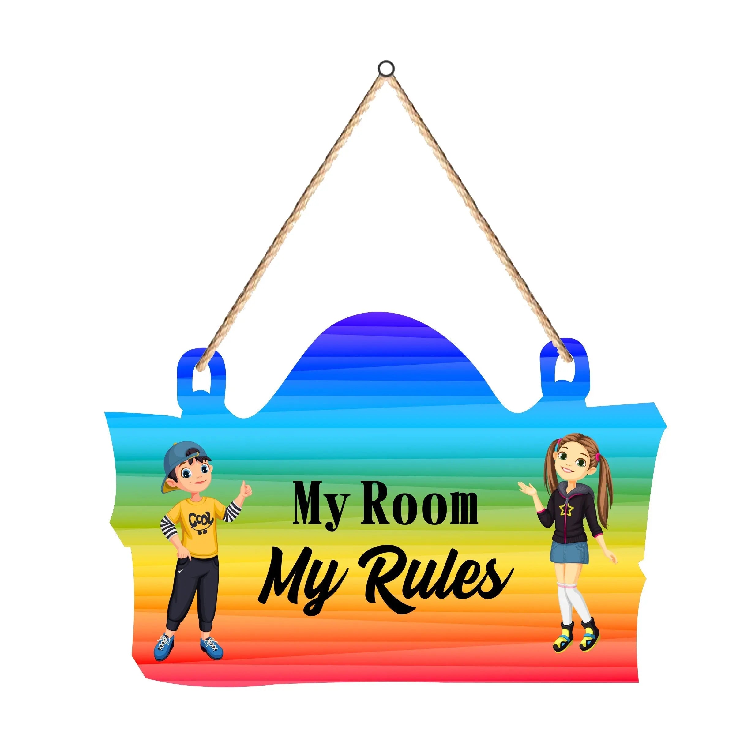 Kids Room Quote Wall Hanger for Home|Office|Living Room|Gift, Wall Decoration - Harshita Craft