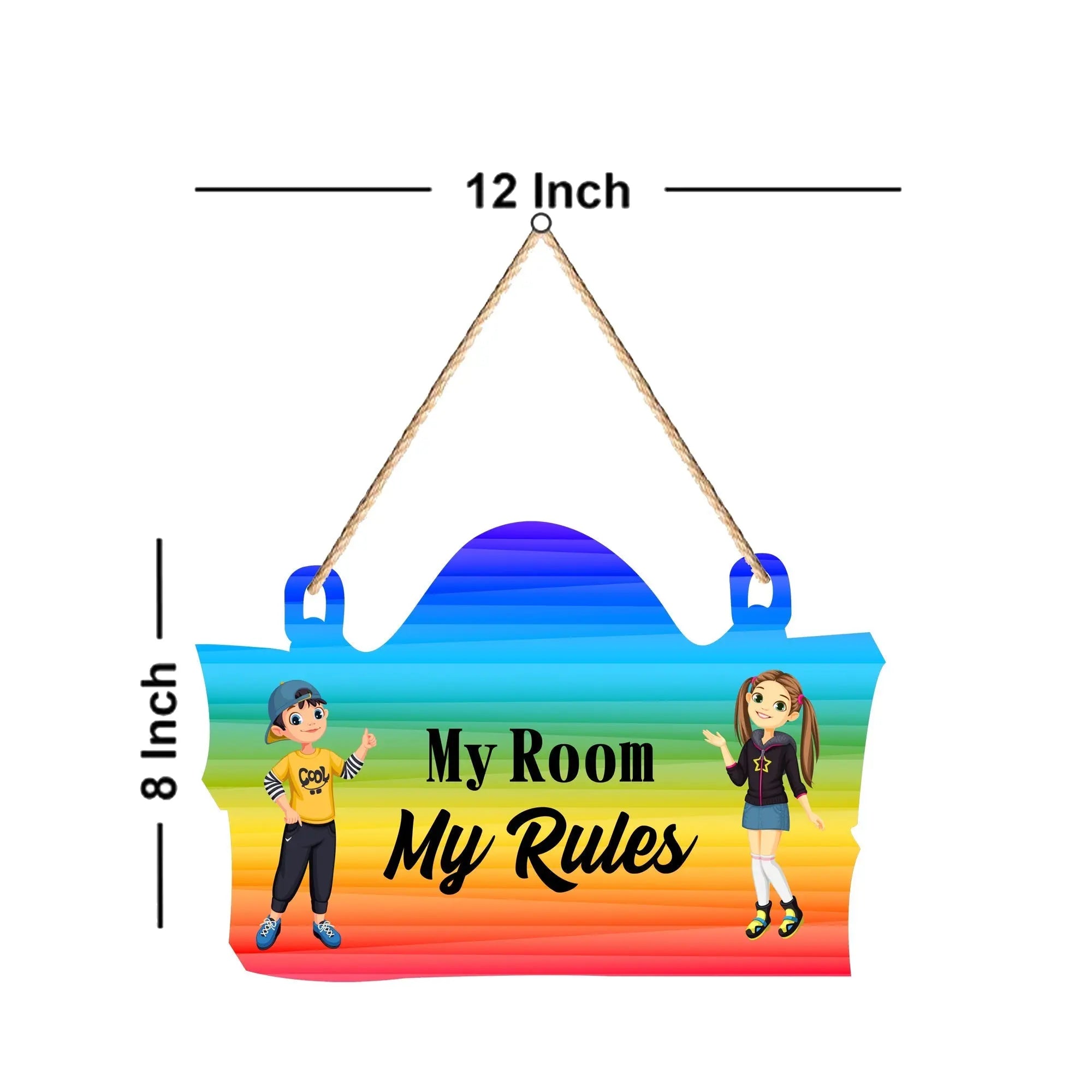 Kids Room Quote Wall Hanger for Home|Office|Living Room|Gift, Wall Decoration - Harshita Craft