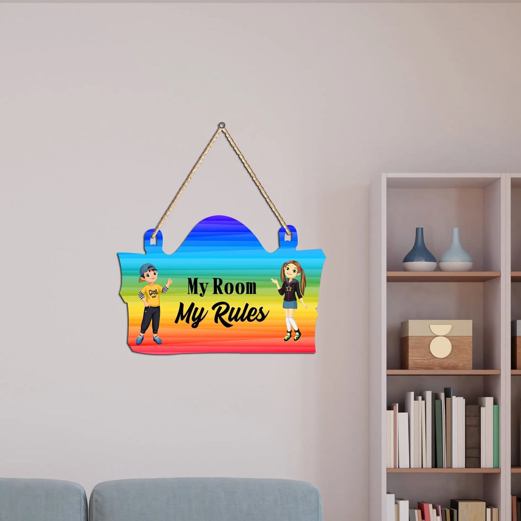 Kids Room Quote Wall Hanger for Home|Office|Living Room|Gift, Wall Decoration - Harshita Craft