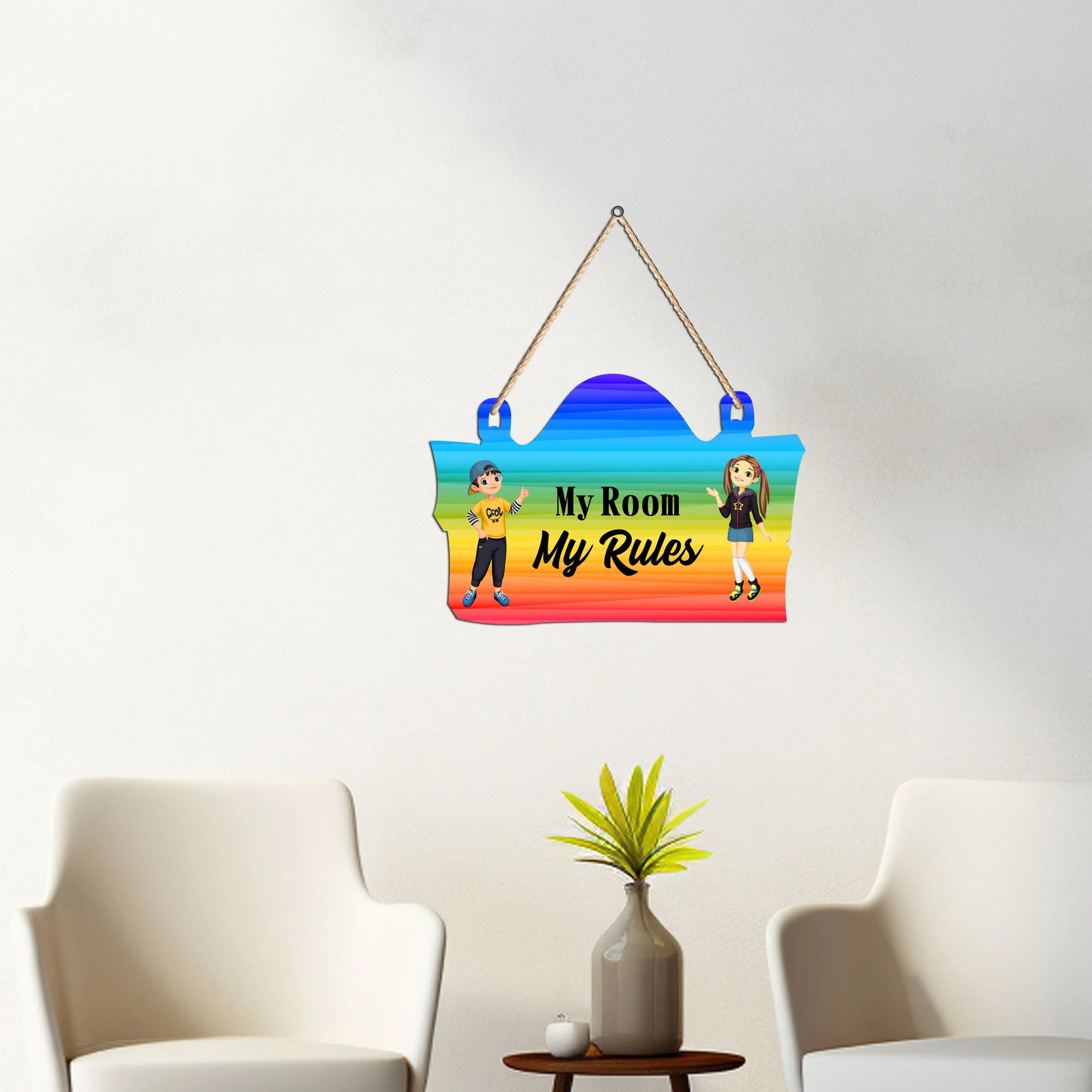 Kids Room Quote Wall Hanger for Home|Office|Living Room|Gift, Wall Decoration - Harshita Craft