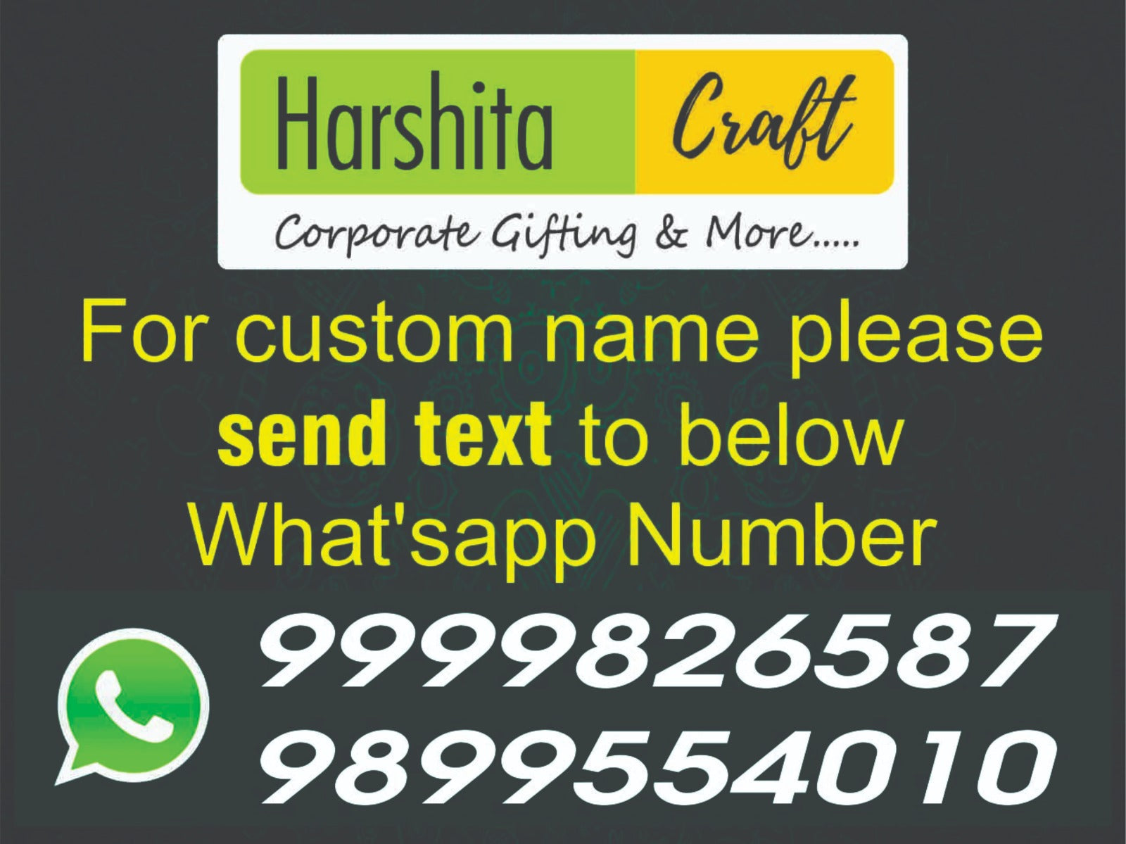 Acrylic Wooden Texture Home Name Plate Design Harshita Craft