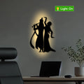 Radha Krishna Metal Wall Art 