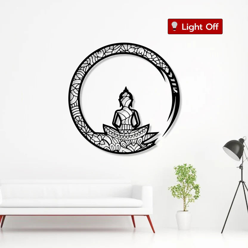 Buddha Zen Metal Wall Art 