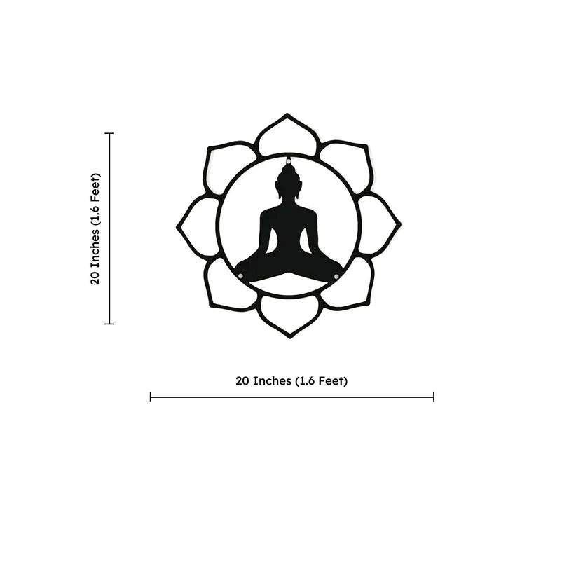 Buddha Metal Wall Art