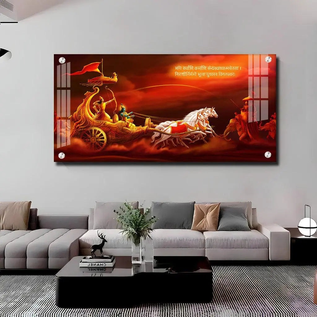 Spiritual Power Horizontal Acrylic Premium Wall Art - Decor Mantra 