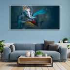 Auspicious Shri Ganpati Ganesha Canvas Wall Painting - Decor Mantra 