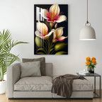 Jasmine Flower Acrylic Wall Art DECORMANTRA