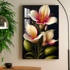 Jasmine Flower Acrylic Wall Art DECORMANTRA