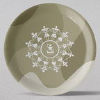 Modern Warli Art Wall Plate - Harshita Craft