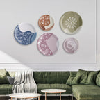 Modern Warli Art Wall Plate - Harshita Craft