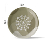 Modern Warli Art Wall Plate - Harshita Craft