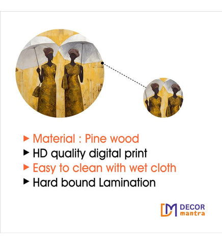 Decorative Wooden Wall Hanging Decoration Item for Home | Office | Gift | Decor Art Livingroom, Bedroom | Stylish Modern Artwork (WPS_147N) Pack of 11 Pieces - Decor Mantra 