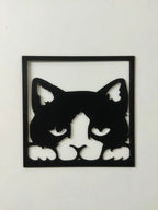 Three Cats MDF Wooden Cutout - Decor Mantra 