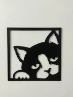 Three Cats MDF Wooden Cutout - Decor Mantra 