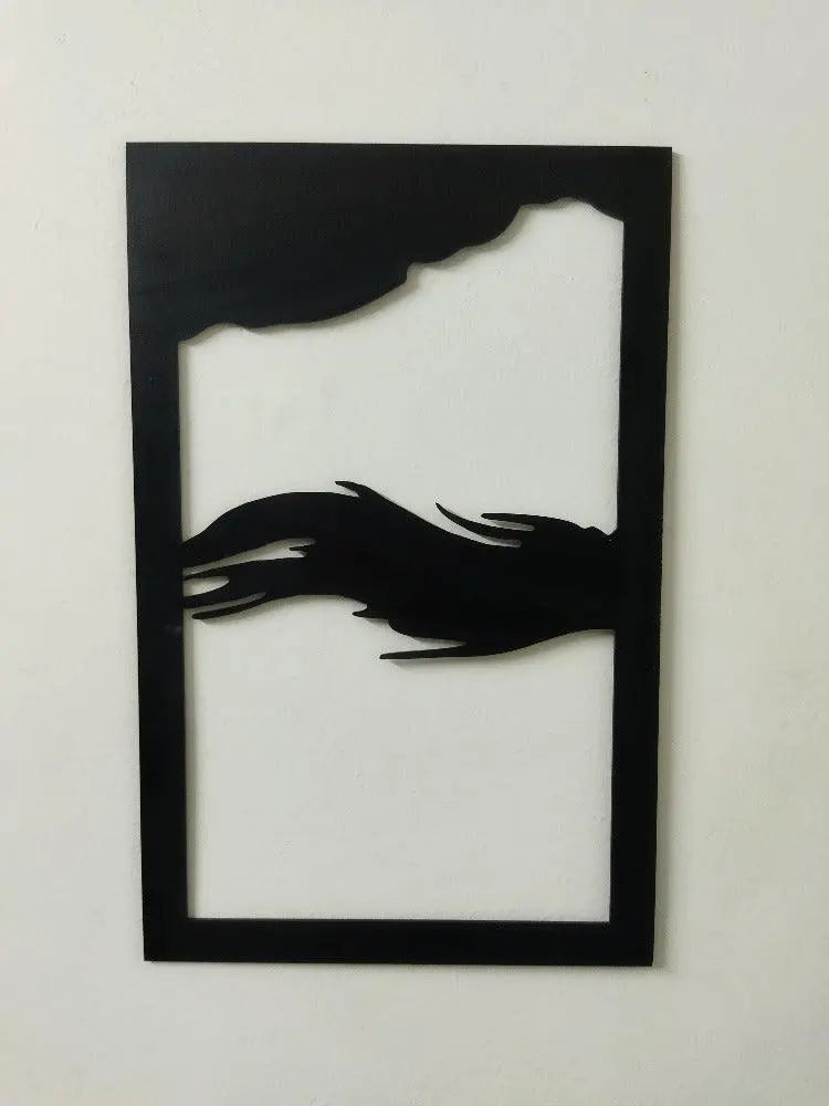 Running Horse MDF 3 Panel Hanging Wall Art - Decor Mantra 