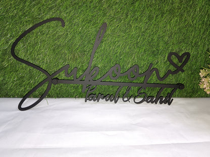 Premium Custom Metal Name Plates – Durable & Stylish