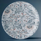 Ethnic Floral Wall Plate Set of 4 - Harshita Craft