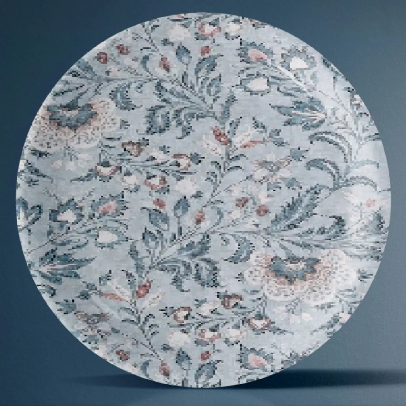 Ethnic Floral Wall Plate Set of 4 - Harshita Craft