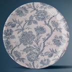 Ethnic Floral Wall Plate Set of 4 - Harshita Craft