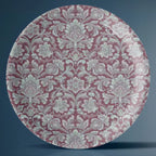 Ethnic Floral Wall Plate Set of 4 - Harshita Craft