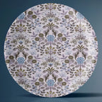 Ethnic Floral Wall Plate Set of 4 - Harshita Craft