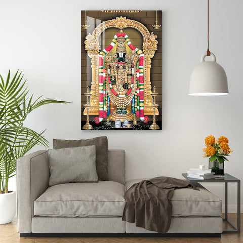 Lord Tirupati Acrylic Wall Art