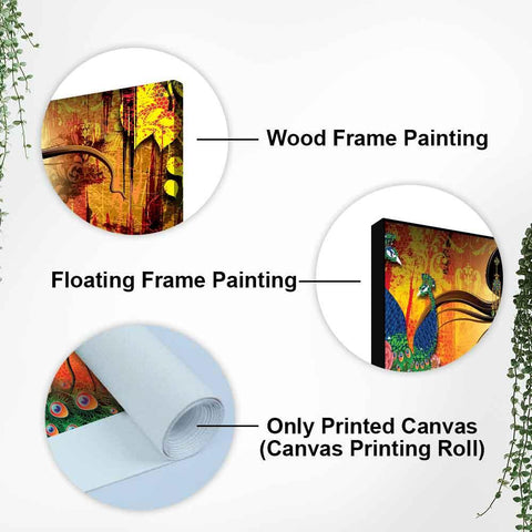 Classic Lord Krishna Premium Wall Painting - Decor Mantra 