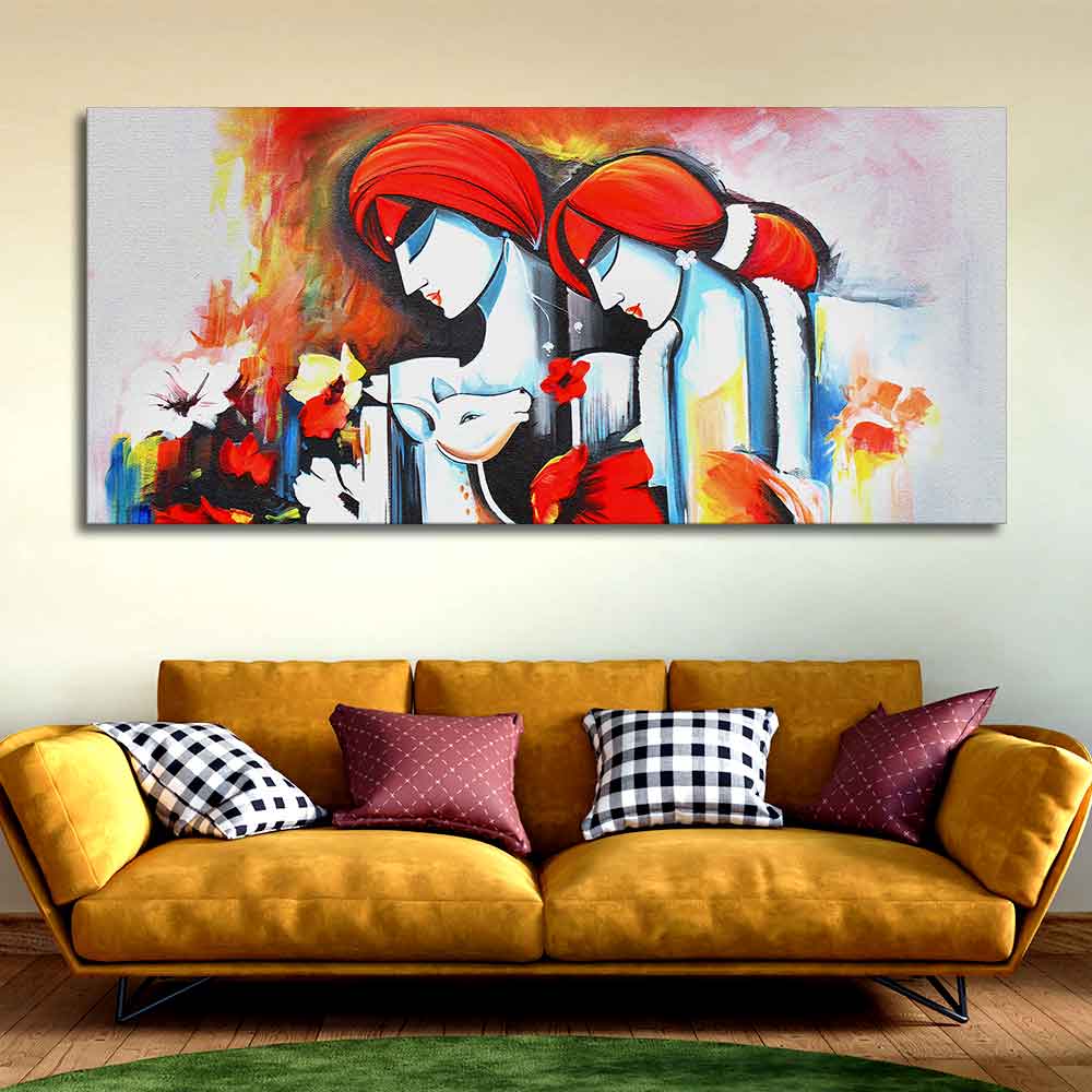 Japanese Culture and Architecture Canvas wall Painting DECORMANTRA