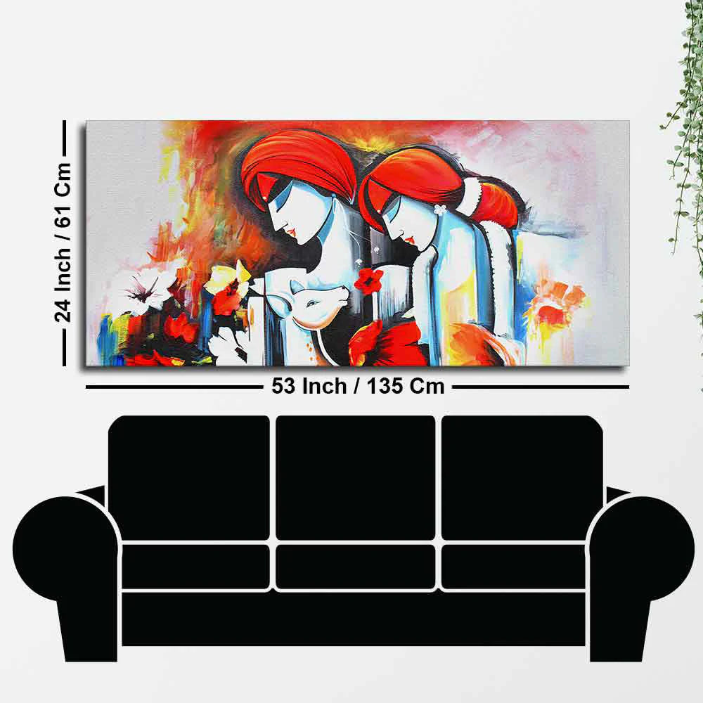 Japanese Culture and Architecture Canvas wall Painting DECORMANTRA