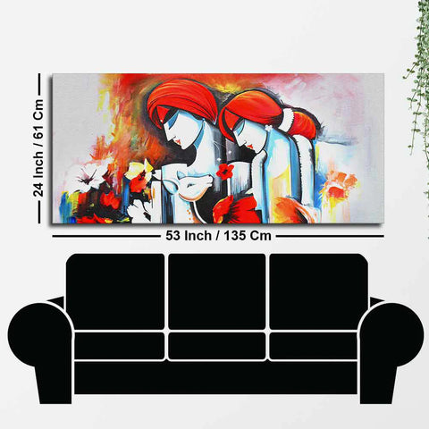 Japanese Culture and Architecture Canvas wall Painting