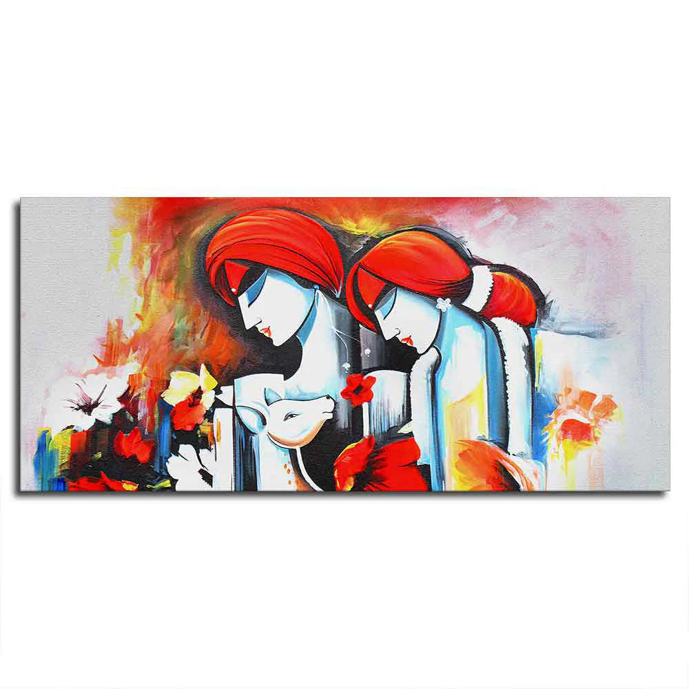 Japanese Culture and Architecture Canvas wall Painting DECORMANTRA