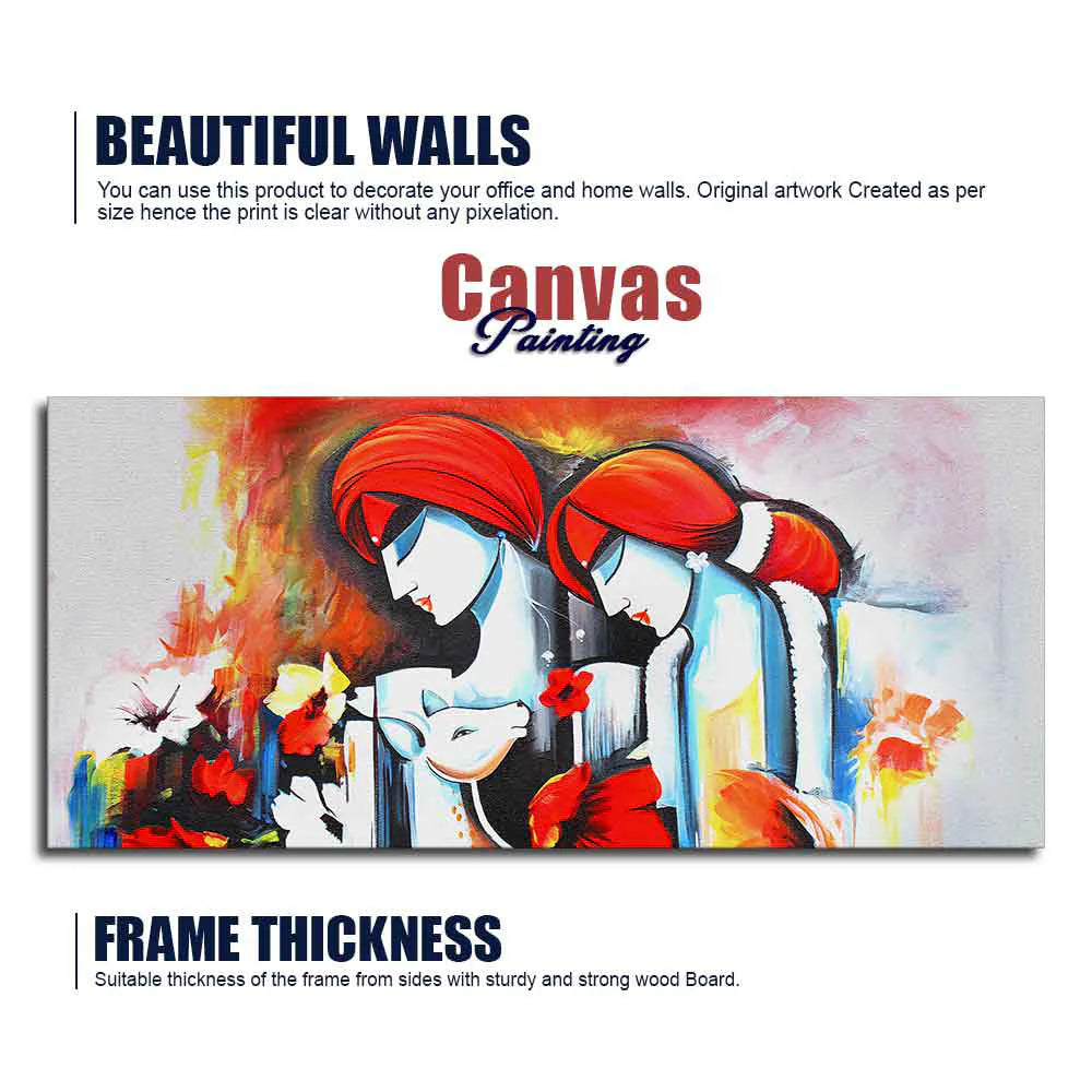 Japanese Culture and Architecture Canvas wall Painting DECORMANTRA