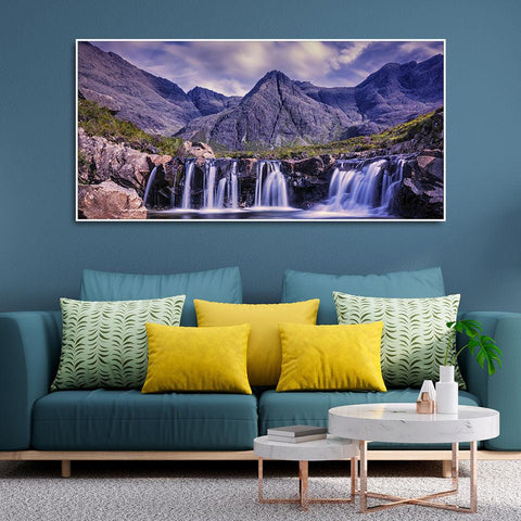 Beautiful Nature Scenery Premium Canvas Wall Painting - Decor Mantra 