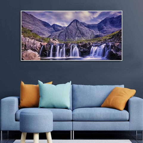 Beautiful Nature Scenery Premium Canvas Wall Painting - Decor Mantra 