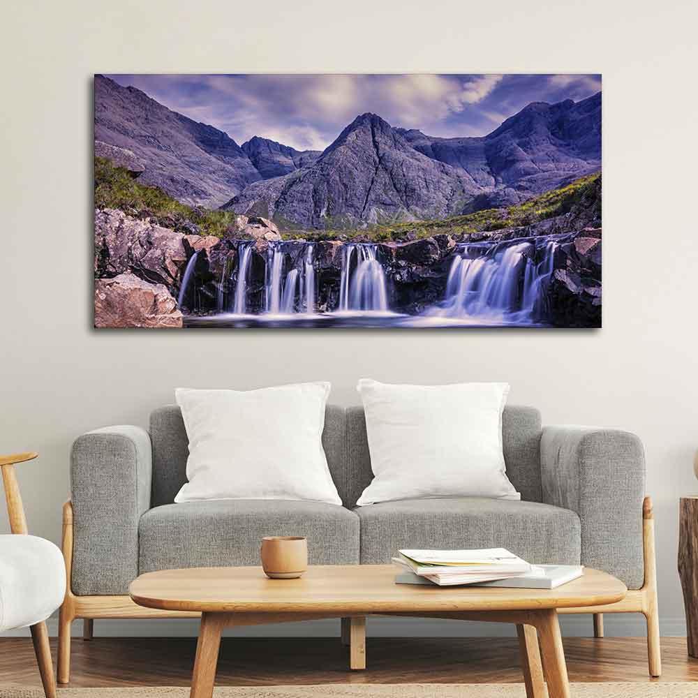 Beautiful Nature Scenery Premium Canvas Wall Painting - Decor Mantra 