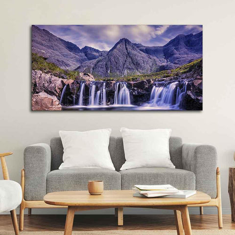 Beautiful Nature Scenery Premium Canvas Wall Painting - Decor Mantra 