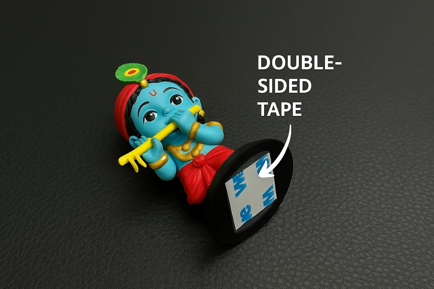 Hand-Painted Resin Krishna Statue